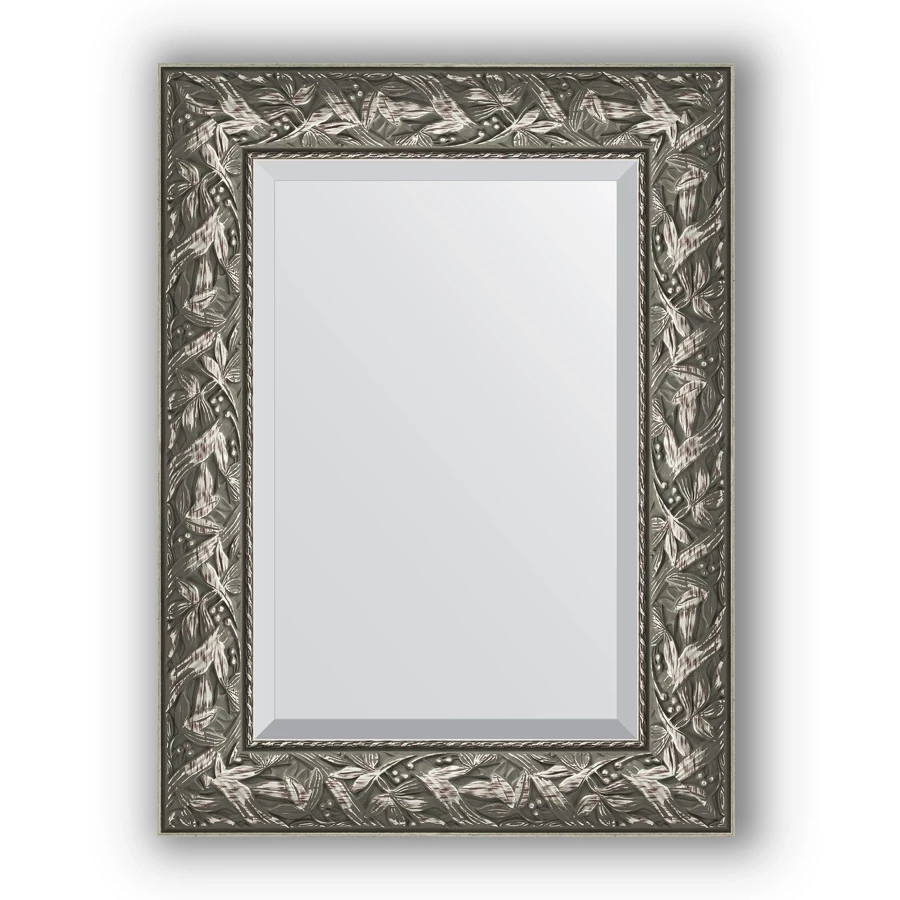 Зеркало 59x79 см византия серебро Evoform Exclusive BY 3390