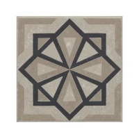 Декор Касабланка серый светлый матовый 9,8x9,8