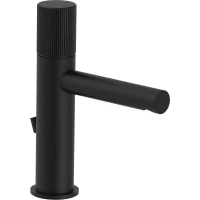 Смеситель для раковины Paffoni Jo JO075NO с донным клапаном, черный матовый