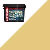 Затирка Litokol STARLIKE EVO S.600 GIALLO VANIGLIA 5кг.