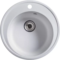 Кухонная мойка Belux BRG 51-01 белый кварц 4810924266064