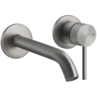 Смеситель для раковины Gessi Gessi316 54386#239 встраиваемый, без донного клапана, нержавеющая сталь