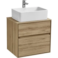 Тумба с раковиной дуб эльвезия 60 см Акватон Либерти 1A2794K1LYC70