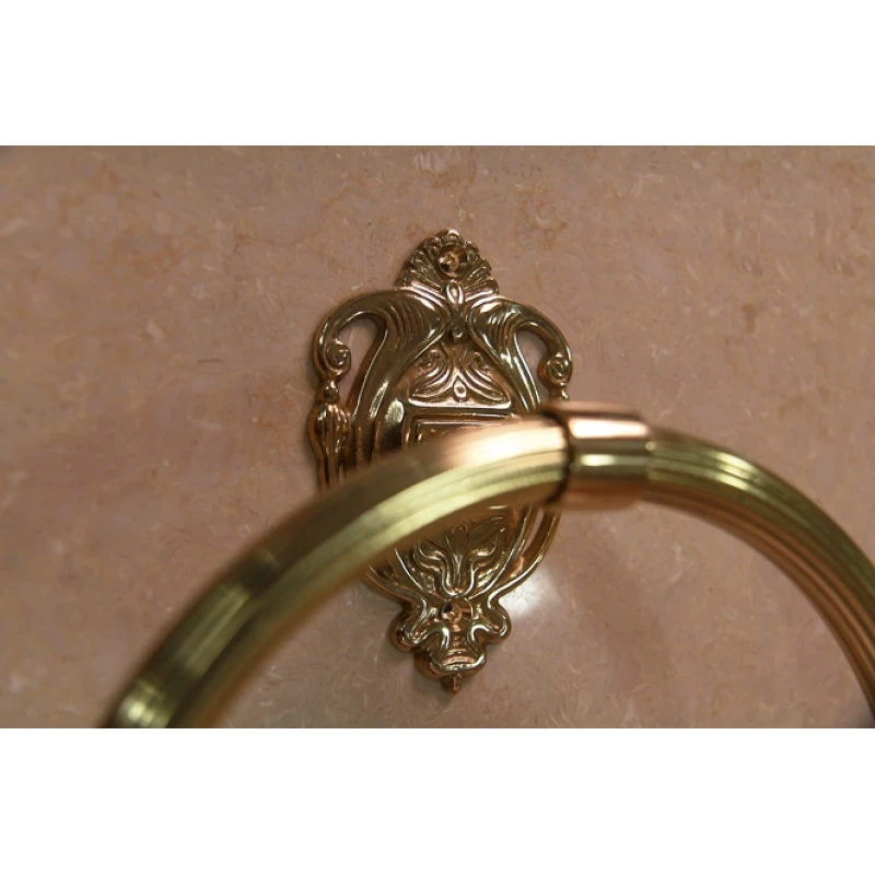 Полотенцедержатель кольцевой античное золото Art&Max Impero AM-1231-Do-Ant