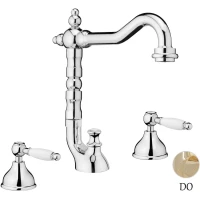 Смеситель для раковины с донным клапаном Webert Dorian DO750202010