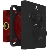 Термостат для ванны Vincea VSCV-321T-MMB встраиваемый, черный матовый