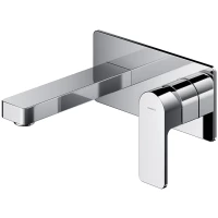 Смеситель для раковины Omnires Baretti BA7815CR встраиваемый, без донного клапана, хром