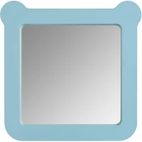 Зеркало Акватон Каспер Мишка 1A283402CR0E0 51x50,8 см, детское, голубой матовый