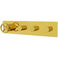 Смеситель для ванны Remer Chrono CH98D3DO встраиваемый, золотой