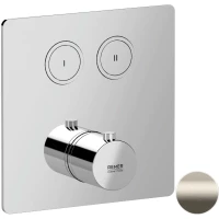 Термостат для ванны Remer X Style X99QD2KBXV встраиваемый, нержавеющая сталь