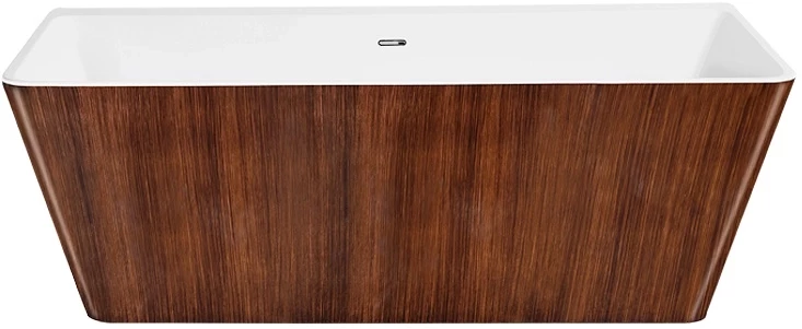 

Акриловая ванна 168x80 см Lagard Vela Brown Wood lgd-vla-bw