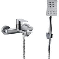 Смеситель для ванны Esko Beijing BJ54 с душевым гарнитуром, нержавеющая сталь