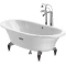 Чугунная ванна 170x85 см с противоскользящим покрытием Roca Newcast White 233650007 - 13