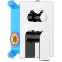 Смеситель для ванны Aquatek Лира AQ1446CR встраиваемый, хром