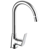 Смеситель для кухни Voda Spring SG519 хром