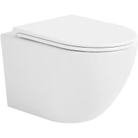 Унитаз подвесной Avimano Emotion 1000020 безободковый, с сиденьем микролифт, белый глянец