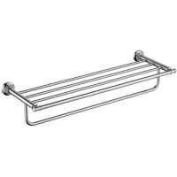 Полка для полотенец Aquatek Классик AQ4515CR 65 см, хром