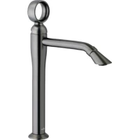 Смеситель для раковины Webert Opera OA830402985 с донным клапаном, графит