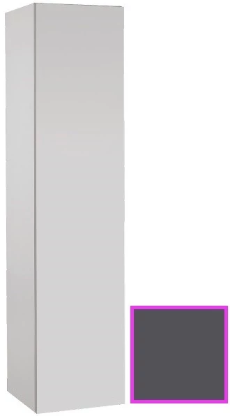 Подвесная колонна с реверсивной дверцей серый антрацит Jacob Delafon Rythmik EB998-N14 - фото 1