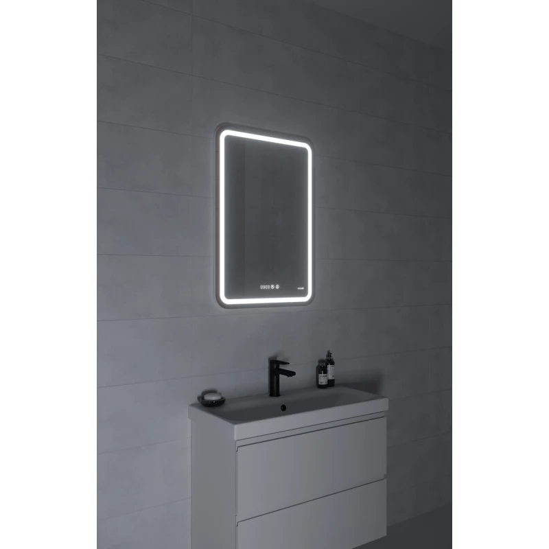 Зеркало 55x80 см Cersanit Design Pro LU-LED050*55-p-Os