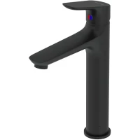 Смеситель для раковины Damixa Jupiter 770250301 без донного клапана, черный матовый