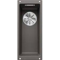 Кухонная мойка Blanco Subline 160-U InFino 526799 19x46 см, вулканический серый