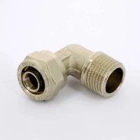 Угольник обжим 16 х 1/2