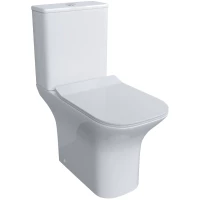 Унитаз-компакт Grossman GR-4464S безободковый, с сиденьем микролифт, белый