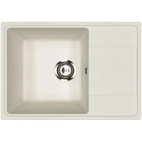 Кухонная мойка Practik PR-M-600-001 60x42 см, белый камень