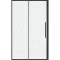 Душевая дверь Niagara NG-34-L11CHGR 110 см L, профиль графит матовый, стекло шиншилла