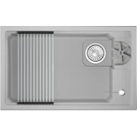 Кухонная мойка Granula 7309RU, АРКТИК 73x45 см, белый