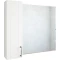 Зеркальный шкаф 82,2x71 см белый матовый L Sanflor Глория C000005758 - 1