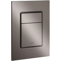 Кнопка смыва Grohe Skate Cosmopolitan S 37535A00 для инсталляции, темный графит глянец