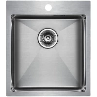 Кухонная мойка Paulmark Neckar нержавеющая сталь PM804551-BS