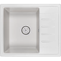 Кухонная мойка Granula 5803, БЕЛЫЙ 58x50 см, белый
