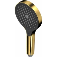 Душевая лейка Whitecross TOP-GL 132 мм, 3 режима, золотой