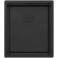 Кухонная мойка Paulmark Next PM213844-MBN 38x44 см, черный матовый