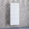 Пенал подвесной белый глянец Санта Марс 700166 - 1