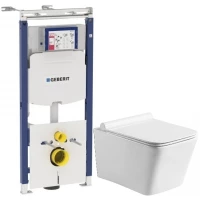 Комплект подвесной унитаз MEER MR-2101 + система инсталляции Geberit 111.362.00.5
