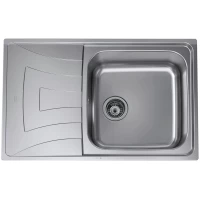 Кухонная мойка Teka Universo MAX 79 1B 1D полированная сталь 115120004