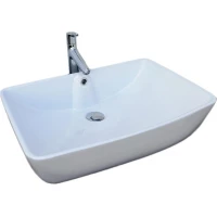 Раковина-чаша CeramaLux 9121 60x41 см, накладная, белый