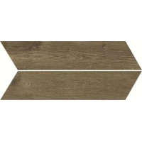 Керамогранит Ragno Ossimori Chevron Marrone Extra Matt 11x54 