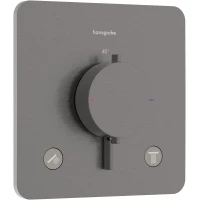 Термостат для ванны Hansgrohe Ecostat Comfort Q 33713340 встраиваемый, черный хром матовый