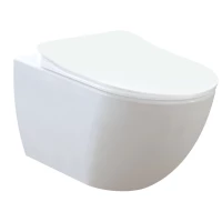 Унитаз подвесной Creavit Free FE322-00CB00E-0000 безободковый, с функцией биде, белый