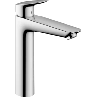 Смеситель для раковины Hansgrohe Logis 71095000 с донным клапаном, хром
