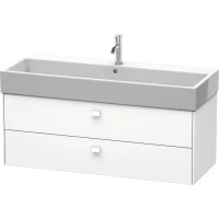 Тумба белый матовый 118,4 см Duravit Brioso BR415701818