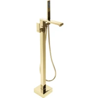 Смеситель напольный для ванны Rea Tery REA-B5306 золотой