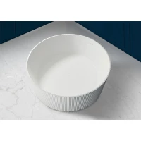 Ванна из литьевого мрамора Abber Stein AS9679 150x150 см, отдельностоящая, белый матовый