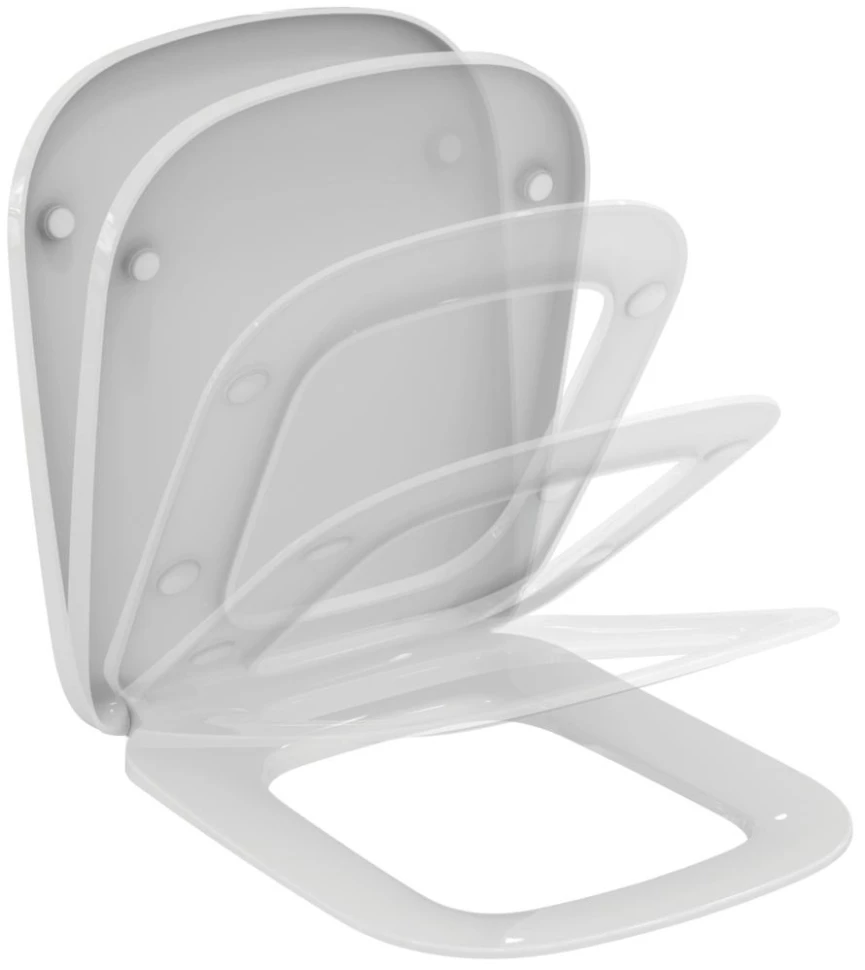 Сиденье для унитаза с микролифтом Ideal Standard Esedra T318301 сиденье для унитаза с микролифтом ideal standard tesi t3527v3