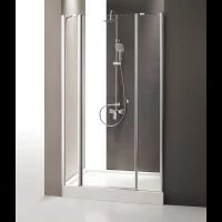 Душевая дверь распашная Cezares Triumph 185 см прозрачное стекло TRIUMPH-D-B-13-100+60/30-C-Cr-L